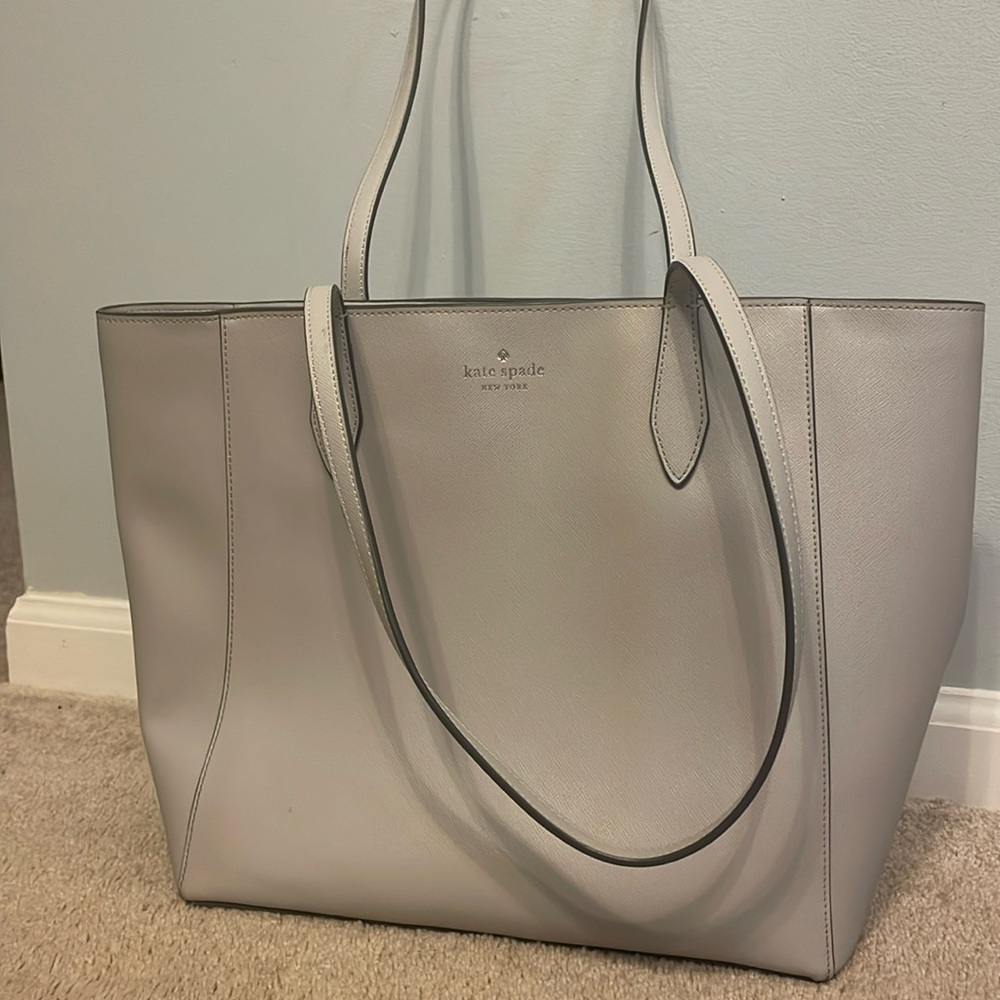 Light Gray Kate Spade Large - image 1